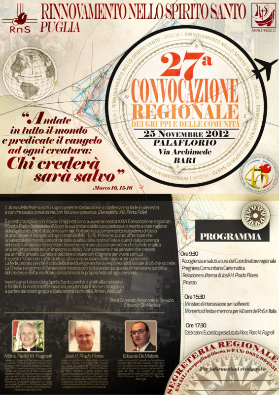 XXVII Convocazione Regionale Puglia
