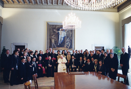 Consiglio Nazionale in Udienza da Giovanni Paolo II