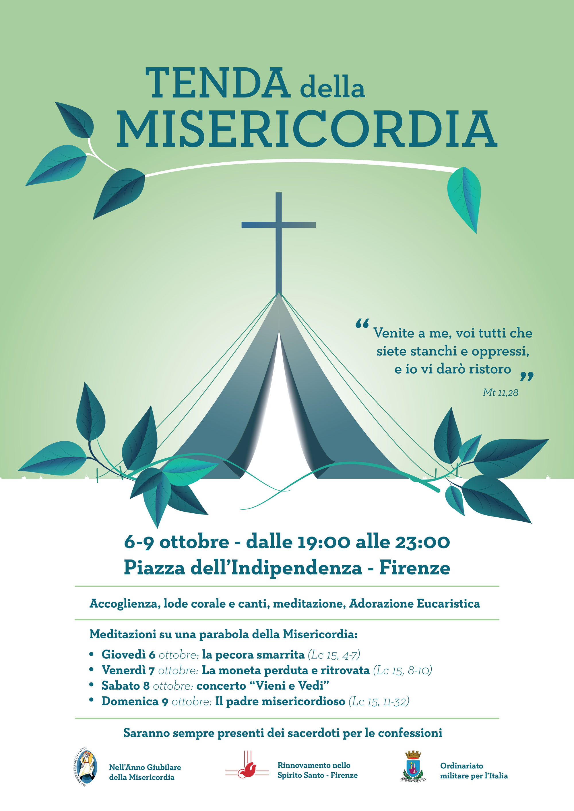 Tenda misericordia Firenze 