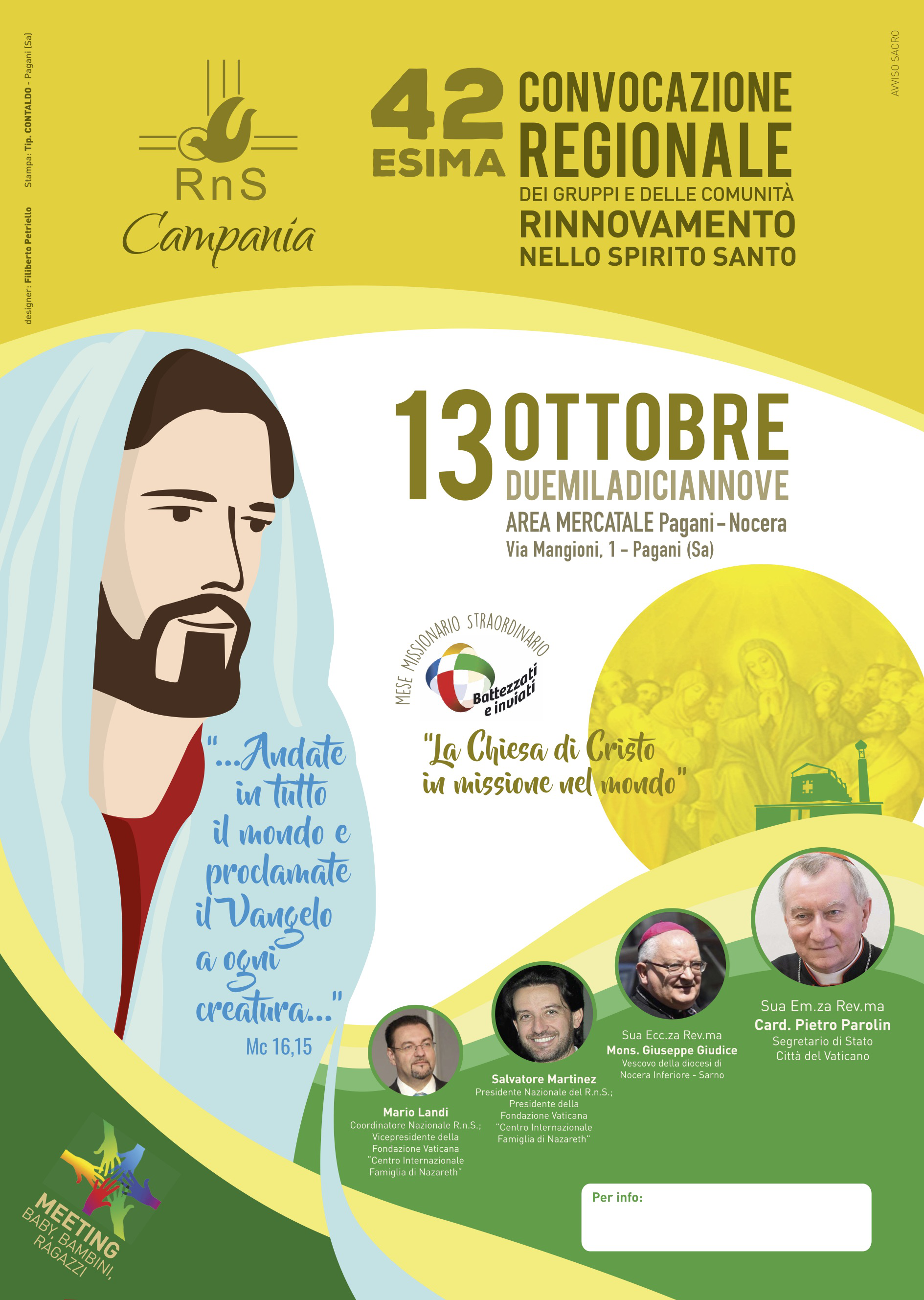 Locandina 42^ Convocazione regionale in Campania