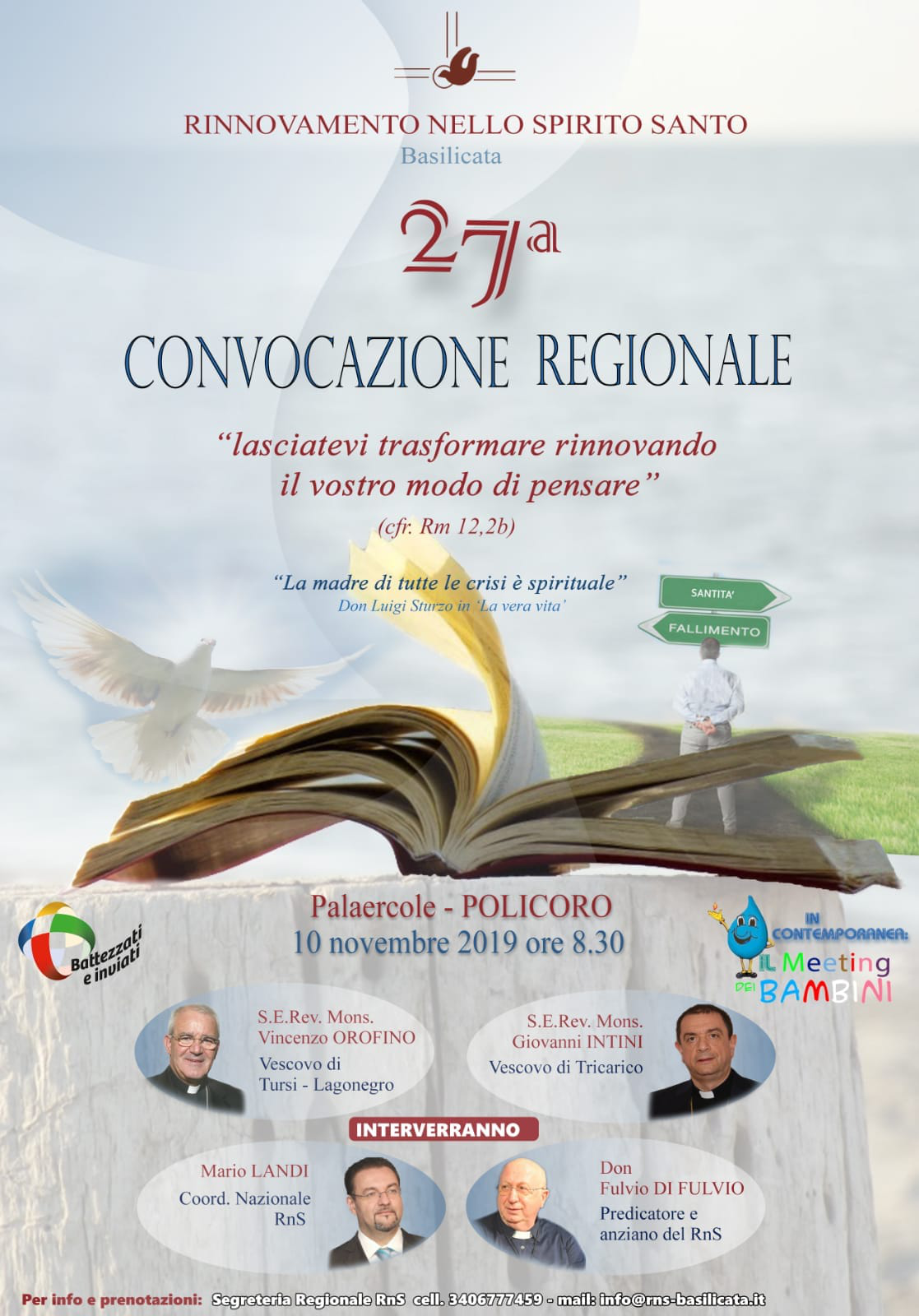 27^ Convocazione Regionale in Basilicata