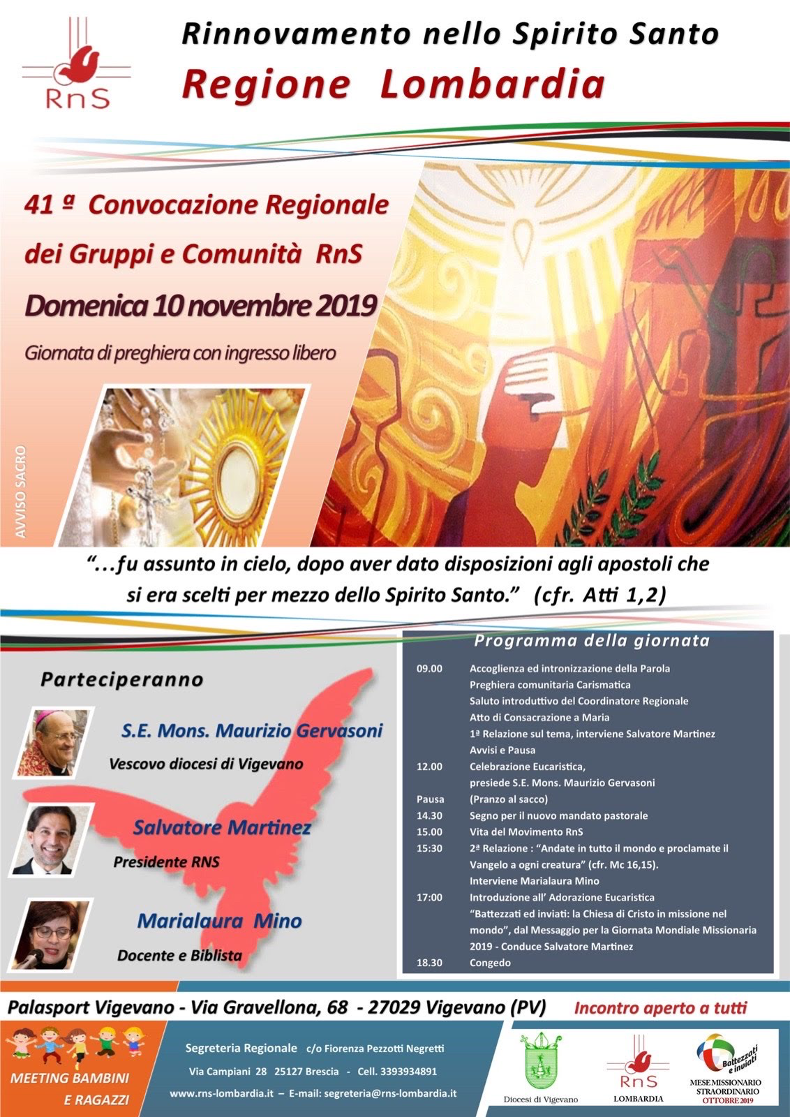41^ Convocazione Regionale in Lombardia