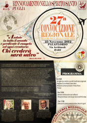 XXVII Convocazione Regionale Puglia - Clicca per ingrandire...