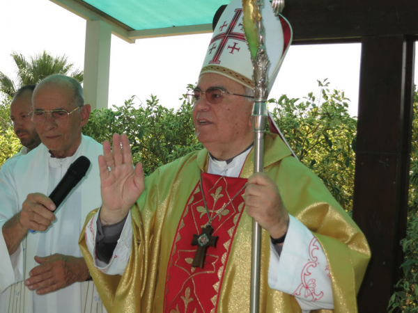 Monte delle Beatitudini - Celebrazione Eucaristica presieduta da Mons. Giacinto Boulos Marcuzzo