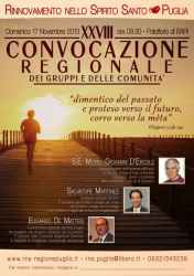 XXVIII Convocazione Regionale Puglia - Clicca per ingrandire...