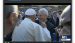 L'abbraccio tra Papa Francesco e Giovanni Traettino allo Stadio Olimpico (Convocazione del Rinnovam