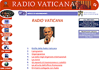 Il sito Internet di Radio Vaticana...